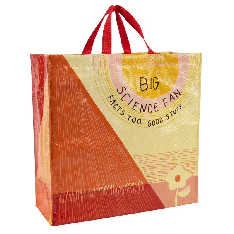 Big Science Fan Blue Q Shopper - Reusable Shopping Bag