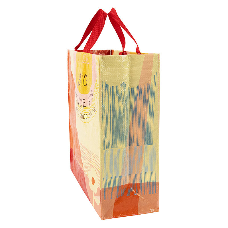 Big Science Fan Blue Q Shopper - Reusable Shopping Bag