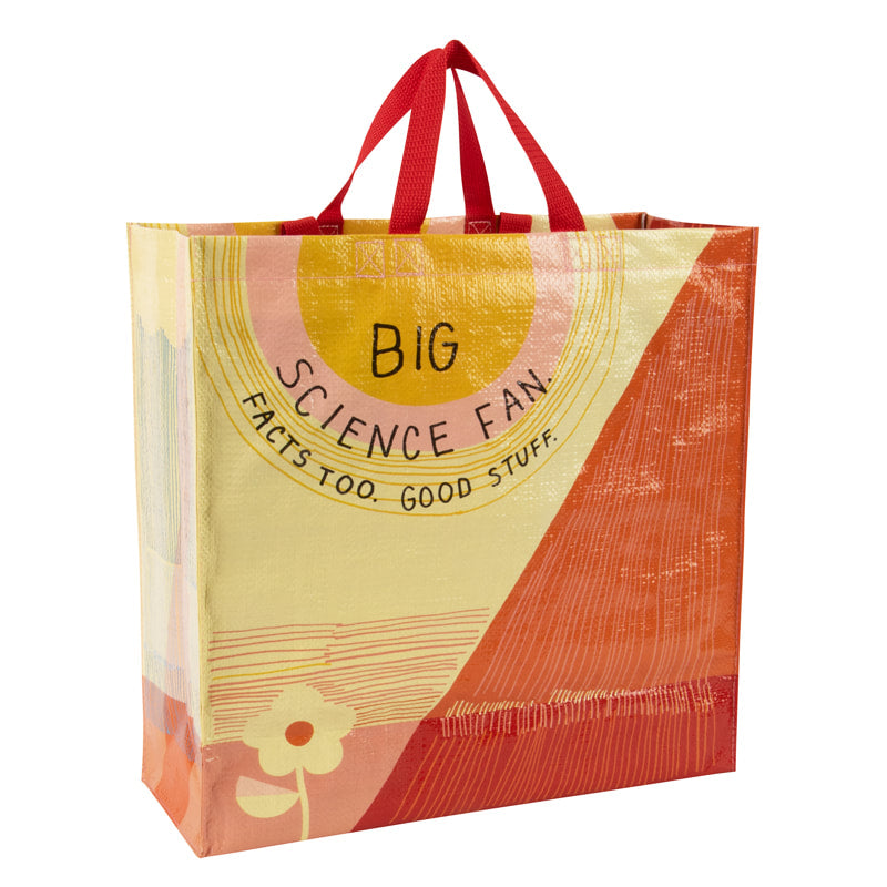 Big Science Fan Blue Q Shopper - Reusable Shopping Bag