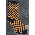 Burnt Out Retro UNISEX Crew Socks by Pyknic