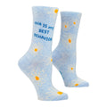 My Best Behavior Blue Q Women's Crew Socks