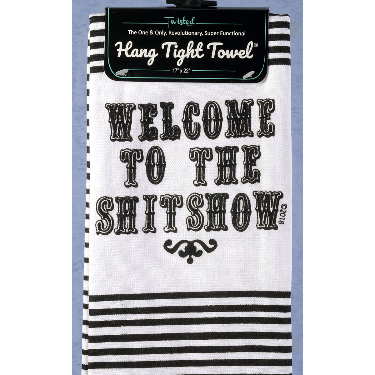 Buy the Twisted Wares Hang Tight Boobs Twisted Terry Towel